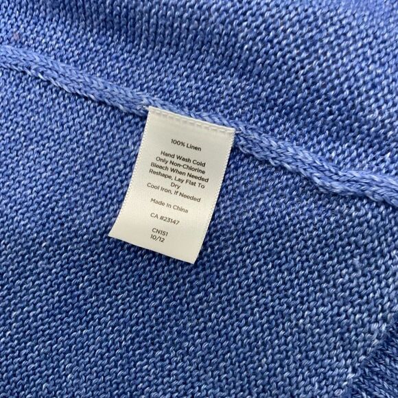TALBOTS 100% linen cardigan - Picture 4 of 4